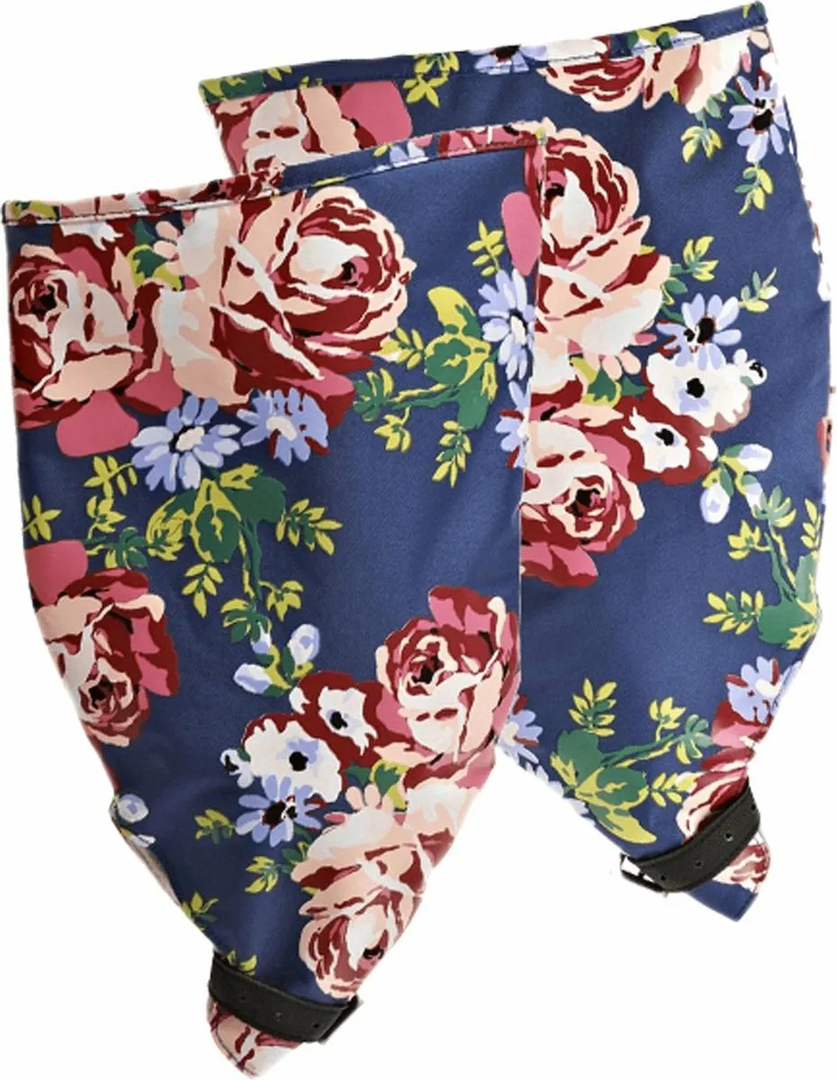 Basil Blossom Roses Handwarmers - Blauw