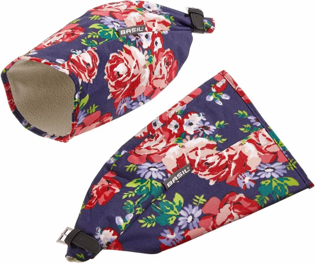 Basil Blossom Roses Handwarmers - Blauw