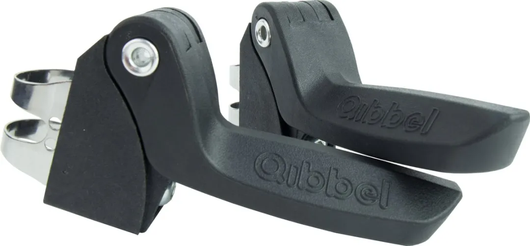 Qibbel Junior 6+ Fietsstoeltje - Zwart/Bruin - afbeelding 6 van 6