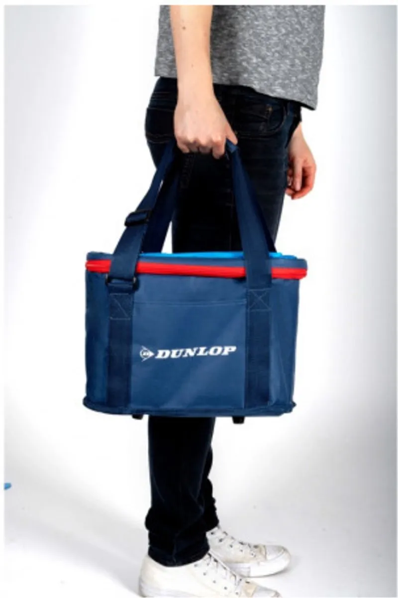 Dunlop Bicycle Bag Zipper B - 15L - Blauw
