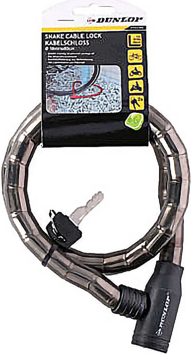 Dunlop Kabelslot 18mm 80cm - Bakfiets - afbeelding 6 van 6