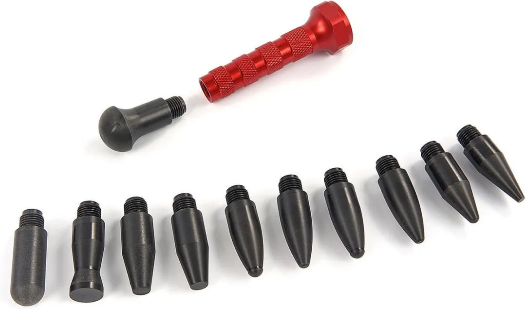 HBM machines 37-delige Uitdeukset - Rood