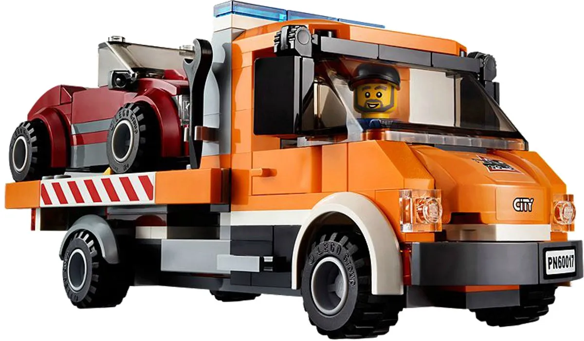 LEGO City Takelwagen 60017 - 212 Stukken