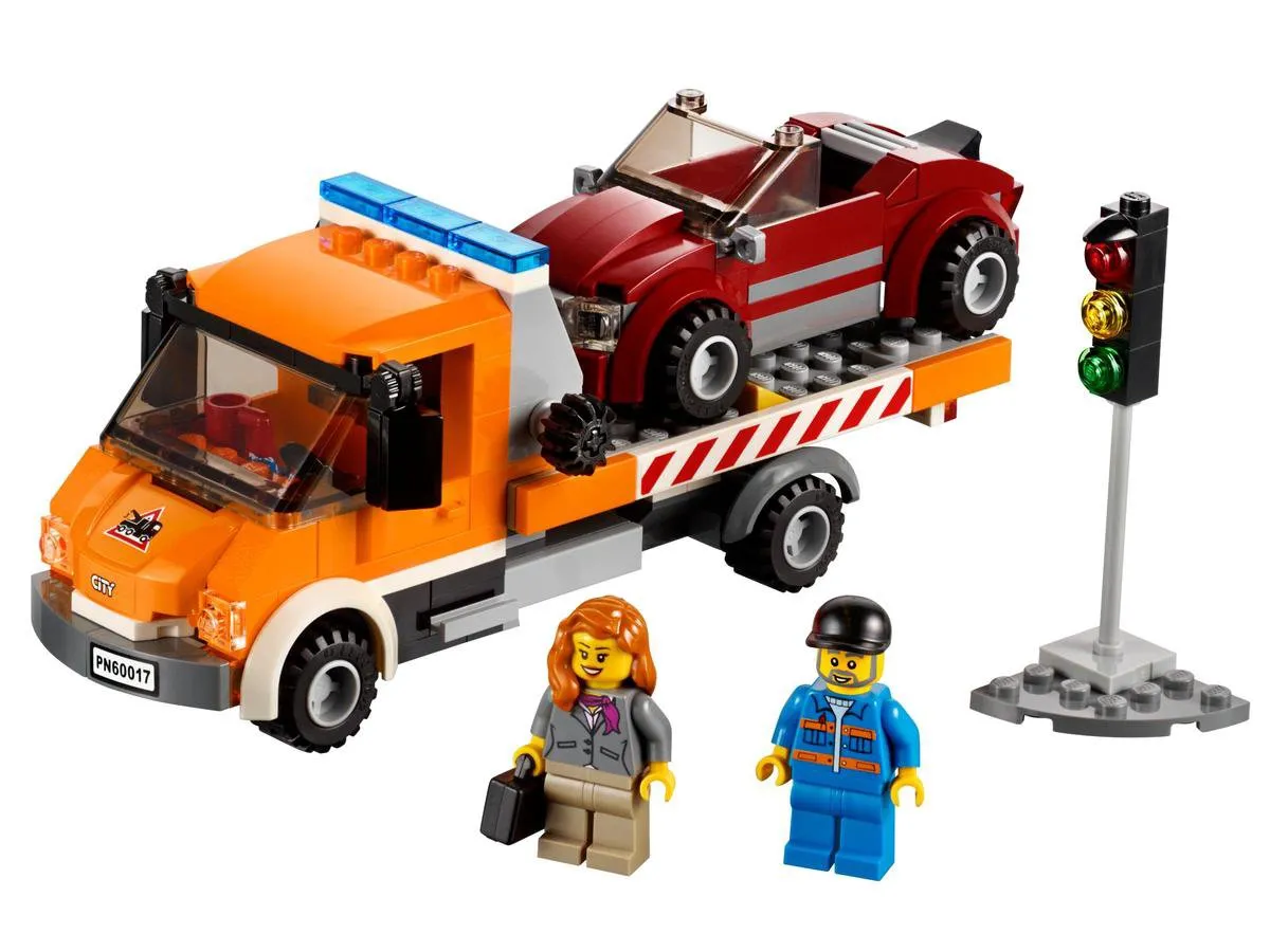 LEGO City Takelwagen 60017 - 212 Stukken
