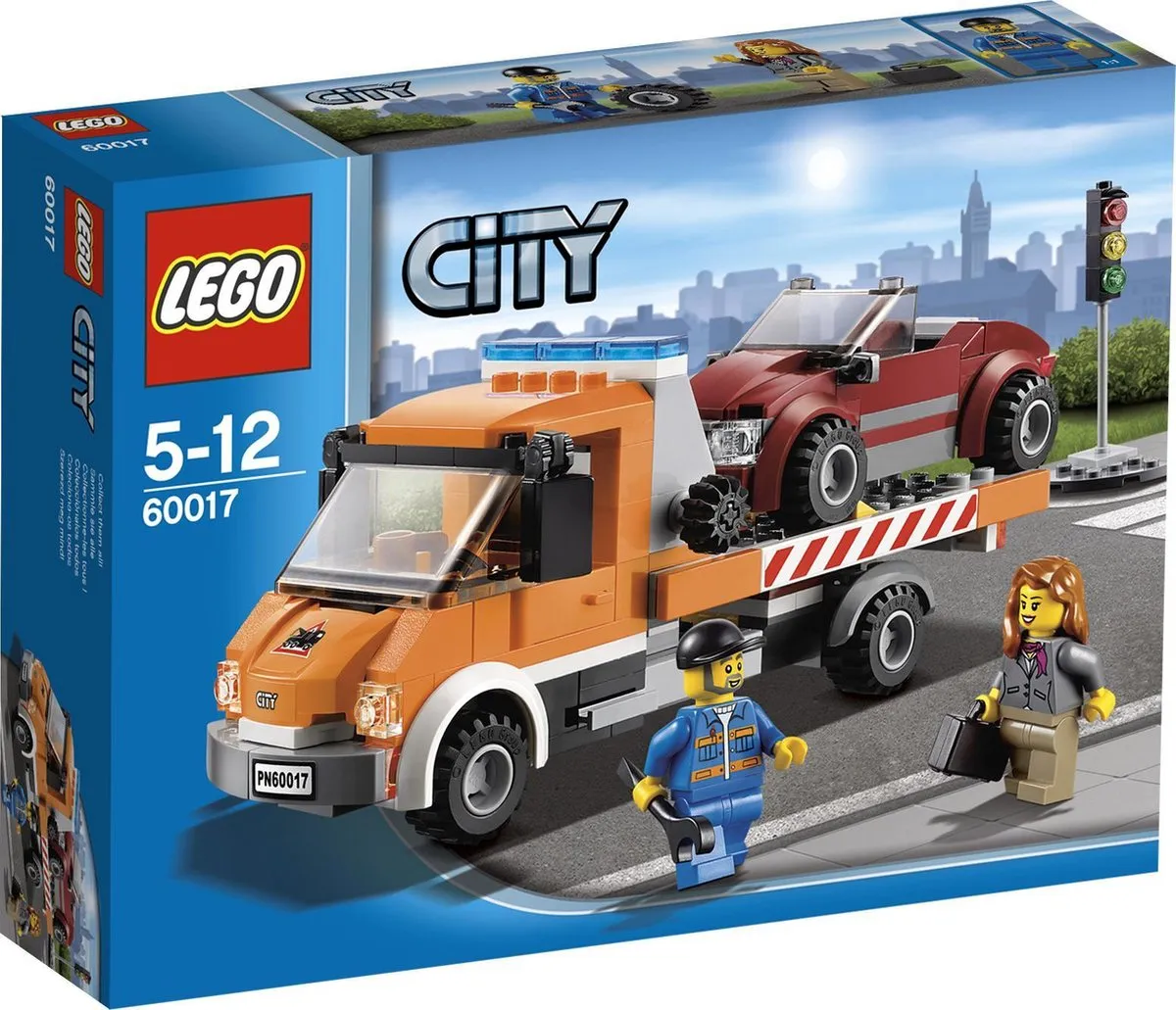 LEGO City Takelwagen 60017 - 212 Stukken