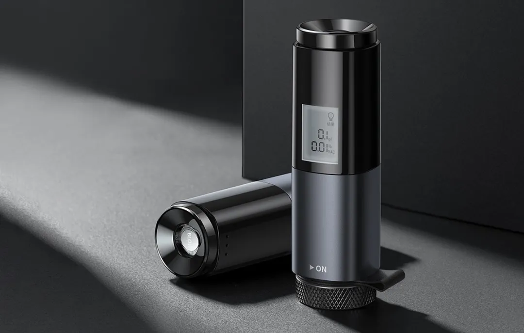 Baseus Alcoholtester - Blaastest met houder