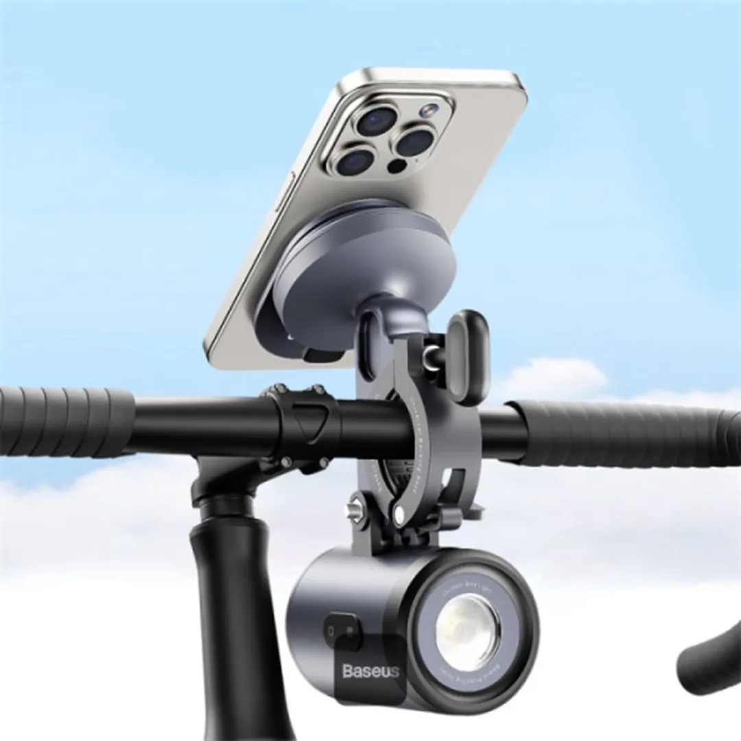 Baseus PrimeTrip Telefoonhouder Fiets - iPhone 12/Pro/Pro Max - Zwart