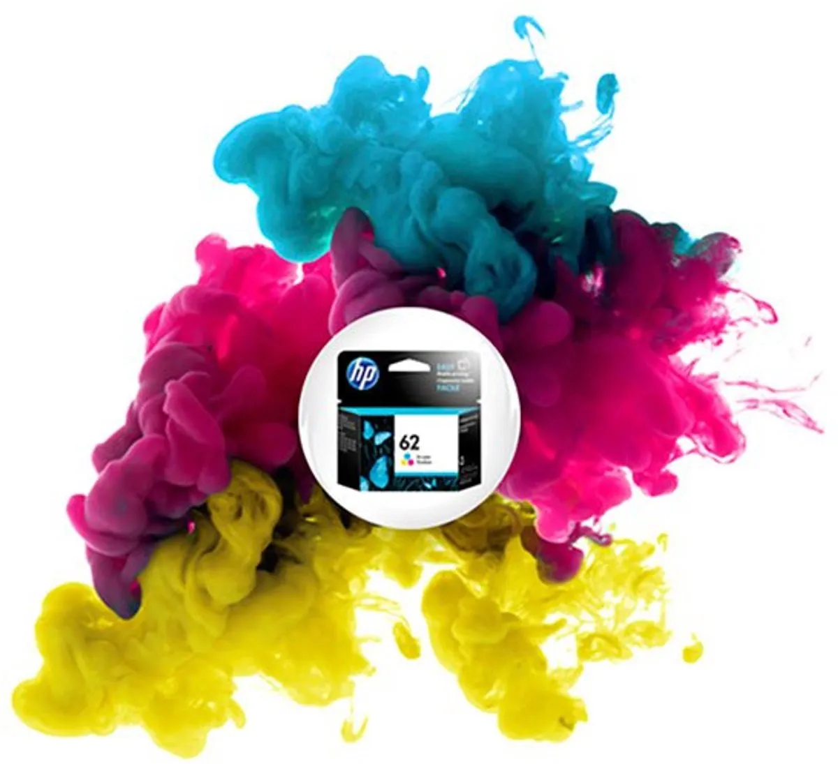 HP 62 Inktcartridge - Multi colour - 165 pagina's