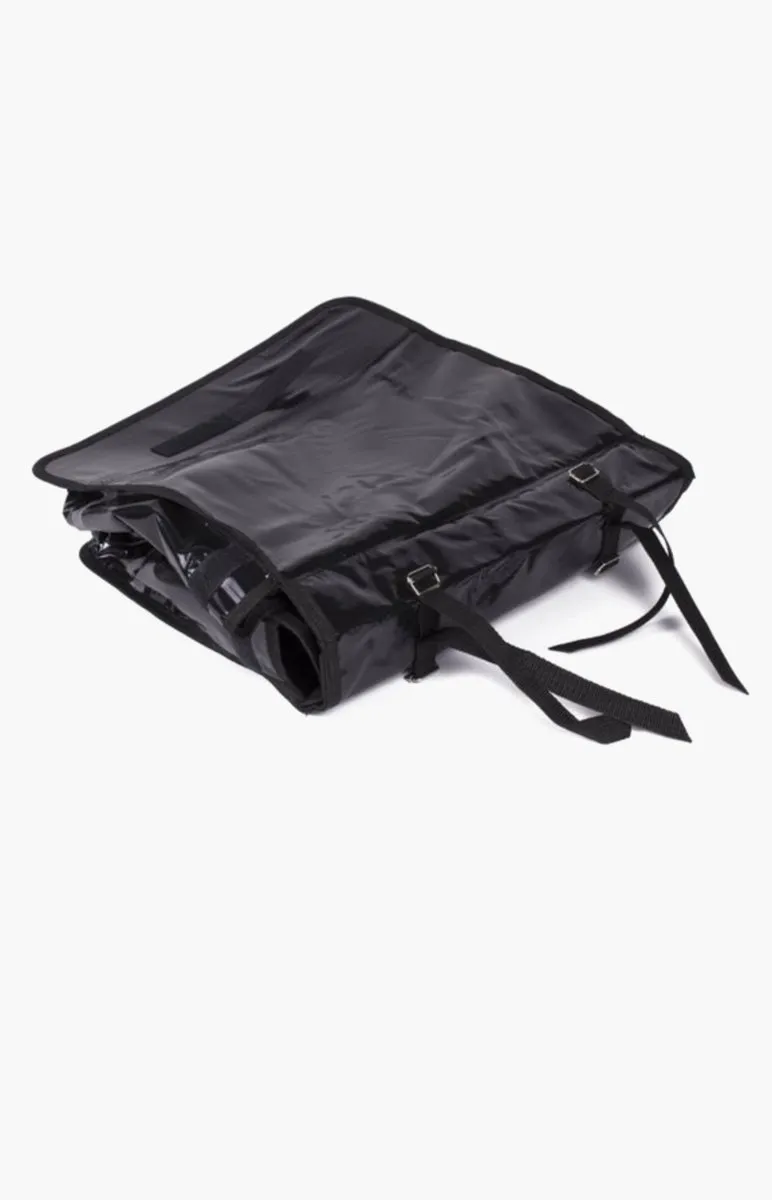 Lastpak Dubbele Fietstas 46L - Zilver