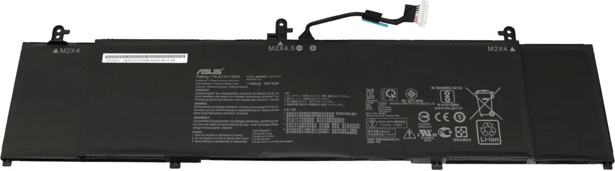 ASUS C41N1814 Laptopbatterij 73Wh