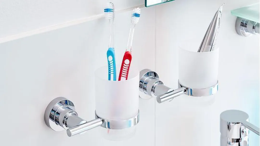 Tesa Luup Bekerhouder - Verchroomd Metaal - afbeelding 3 van 4