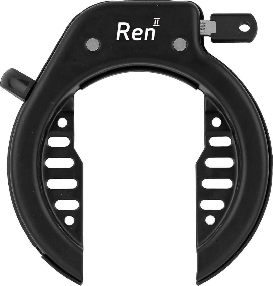 AXA Ren 2 Ringslot - Zwart + Flex Mount Bevestigingsset