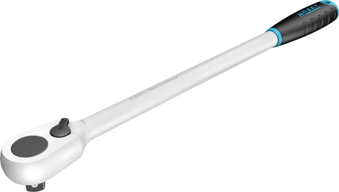 Hazet Omschakelratel 1/2" 90 Tanden - Blauw/Wit/Zwart