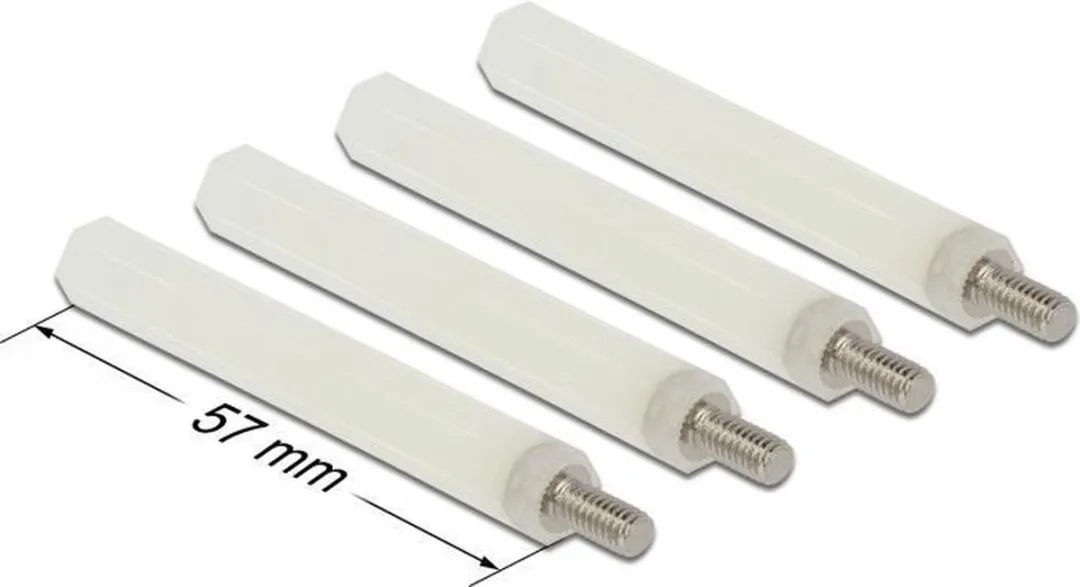 Delock 60239 Montagekit - 4 Stuks Wit
