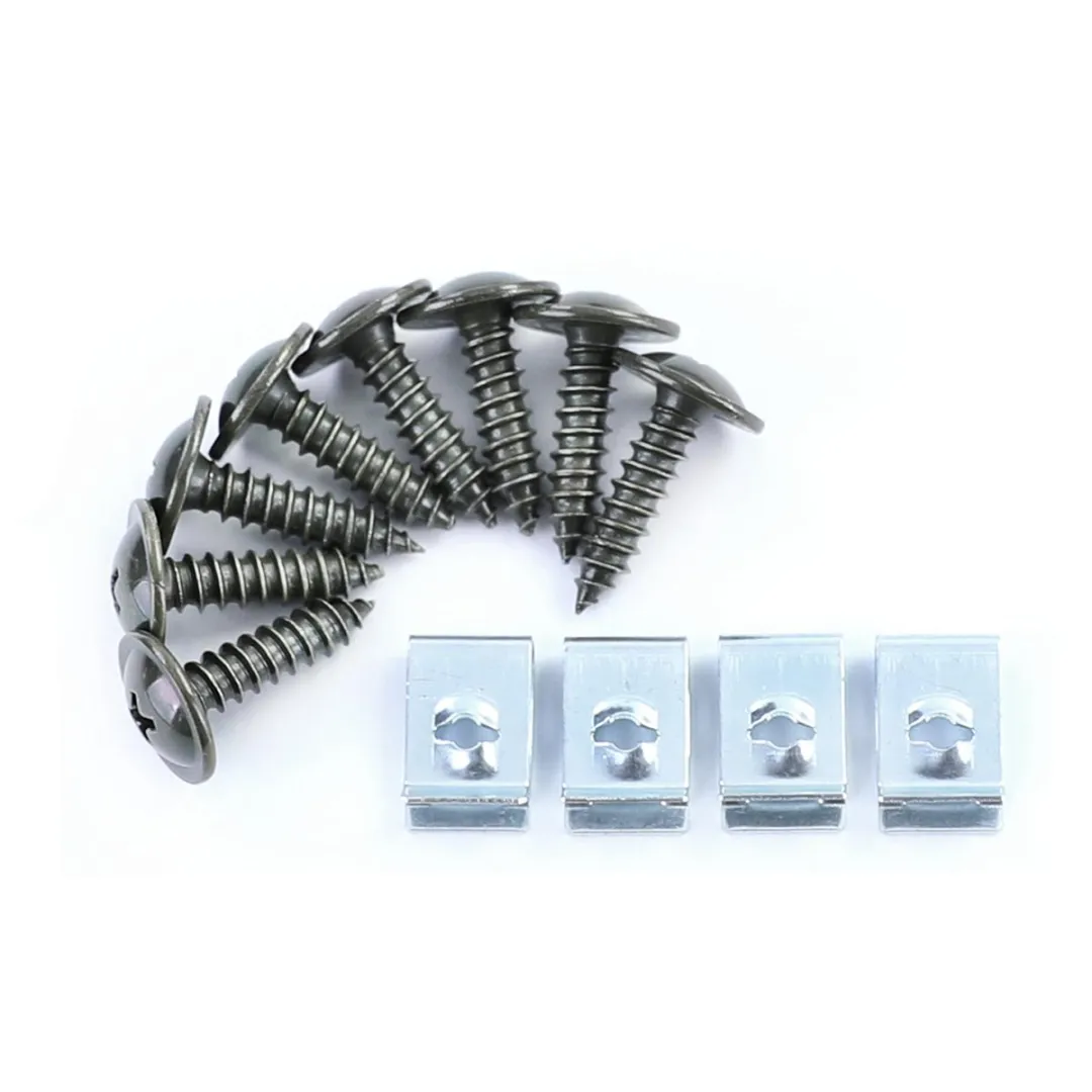 Volkswagen Tiguan Spatlappenset - 4 Stuks Zwart