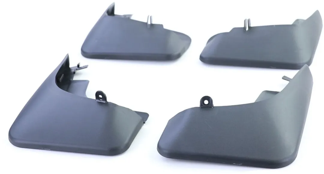 Volkswagen Tiguan Spatlappenset - 4 Stuks Zwart