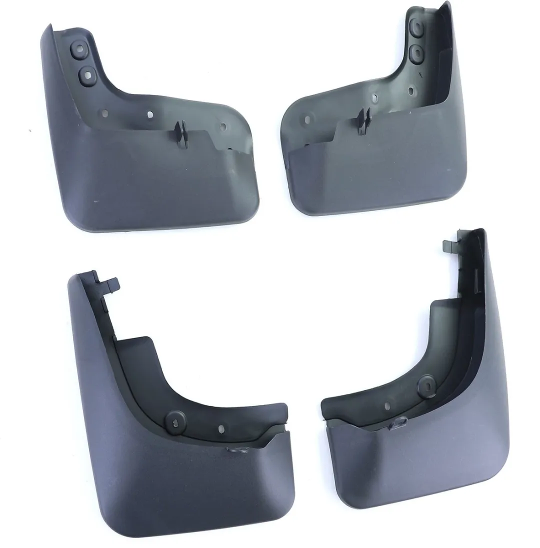 Volkswagen Tiguan Spatlappenset - 4 Stuks Zwart