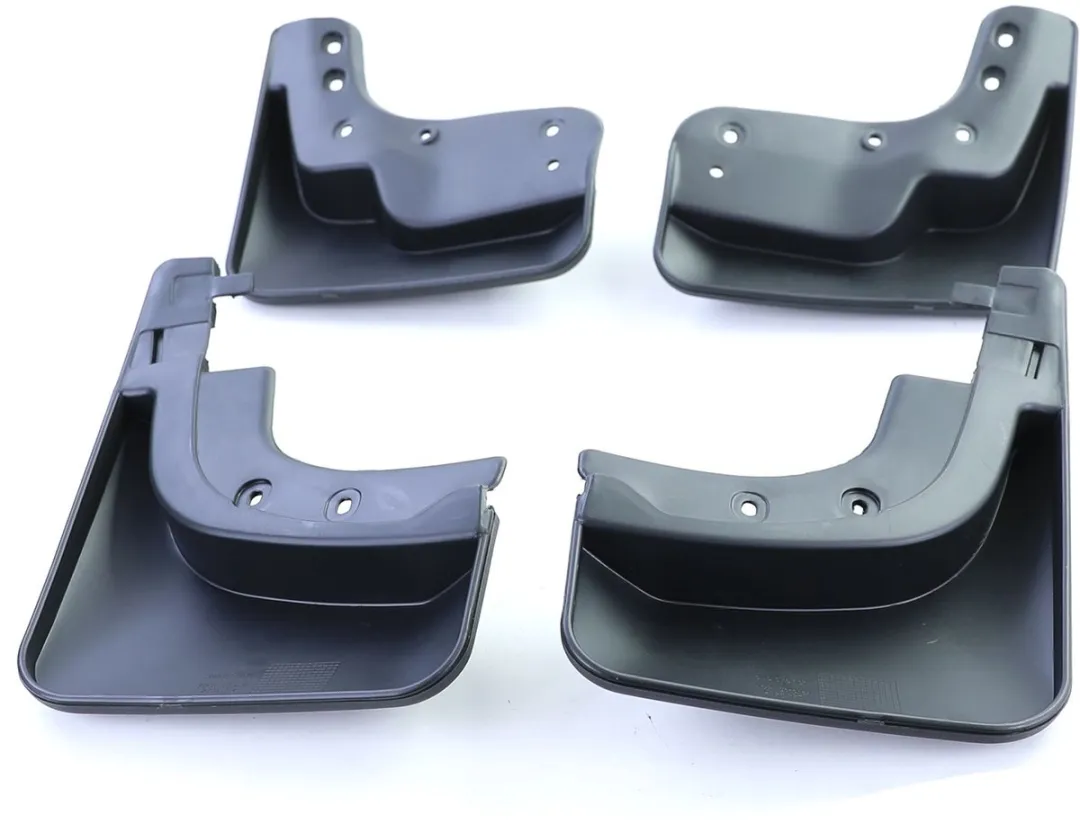 Volkswagen Tiguan Spatlappenset - 4 Stuks Zwart - afbeelding 6 van 6