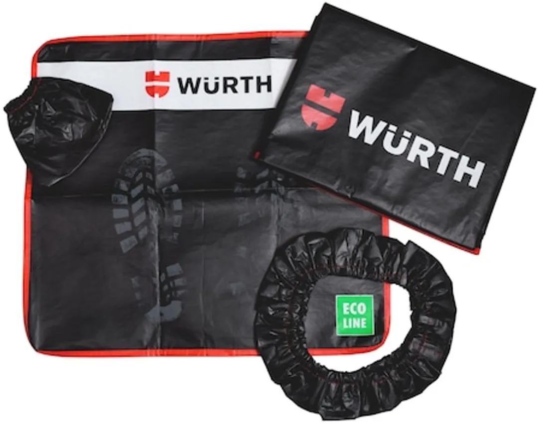 Würth Voertuiginterieurbeschermset 4-in-1 Gerecycled PET