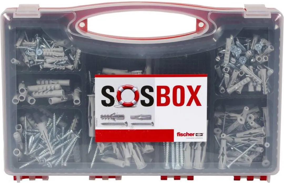 Fischer 533629 Schroeven - 180 Stuks - Rood - afbeelding 6 van 6