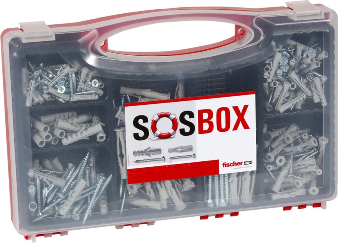 Fischer 533629 Schroeven - 180 Stuks - Rood