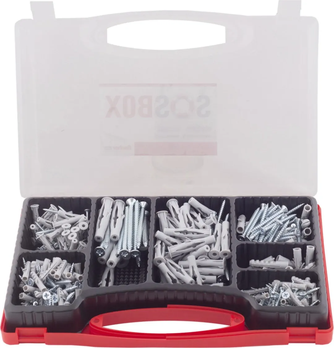 Fischer 533629 Schroeven - 180 Stuks - Rood