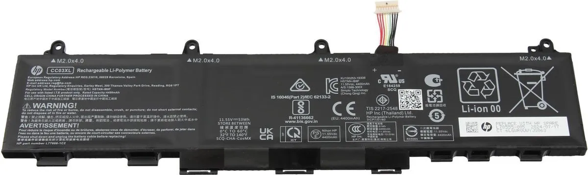 HP CC03XL Accu