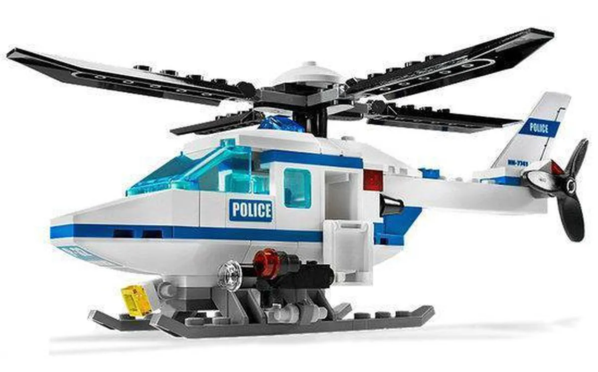 LEGO City Politiehelikopter 7741 - 94 Stukken