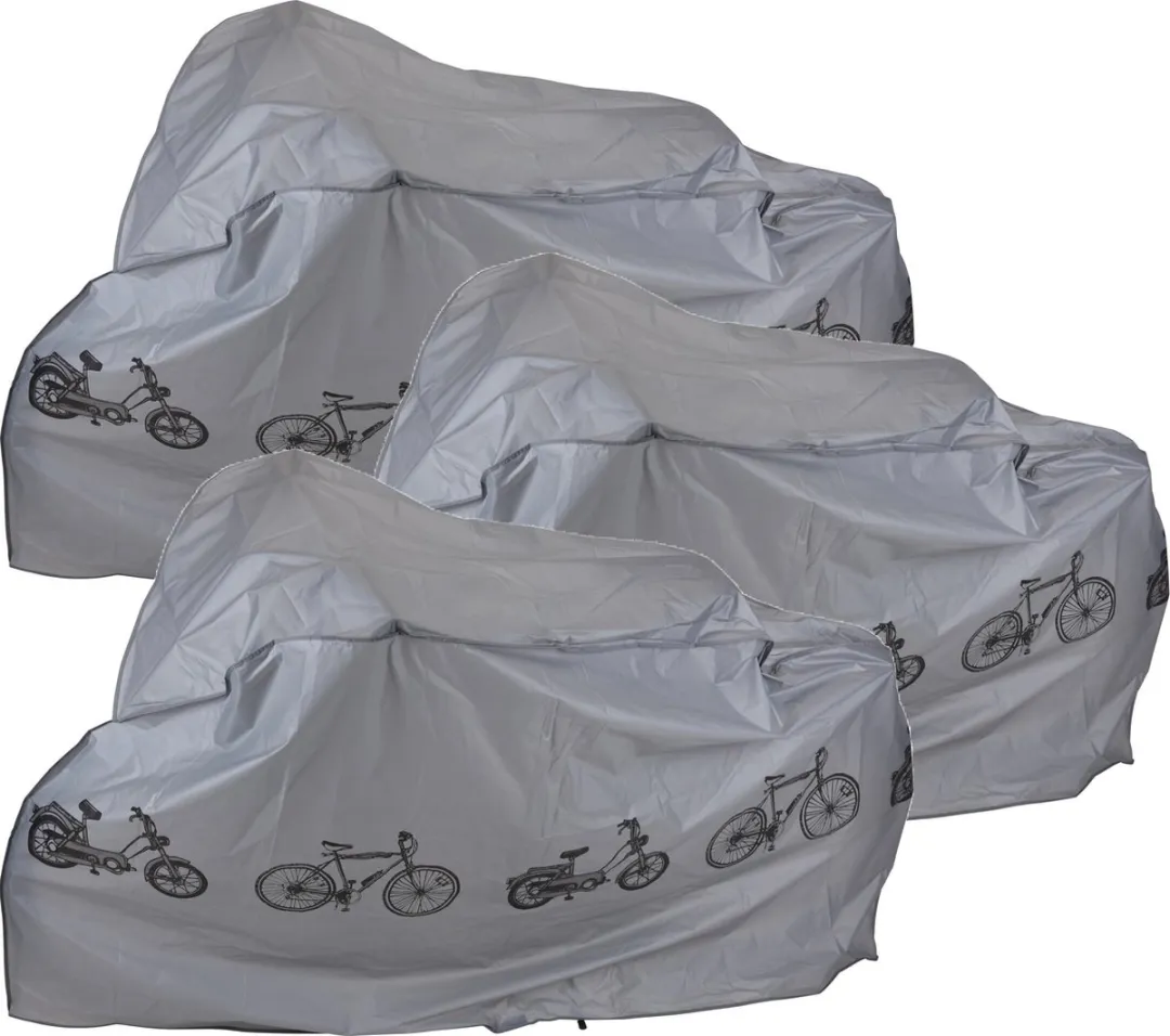 Dunlop Fietshoes 180x100cm - 3 Stuks - Grijs