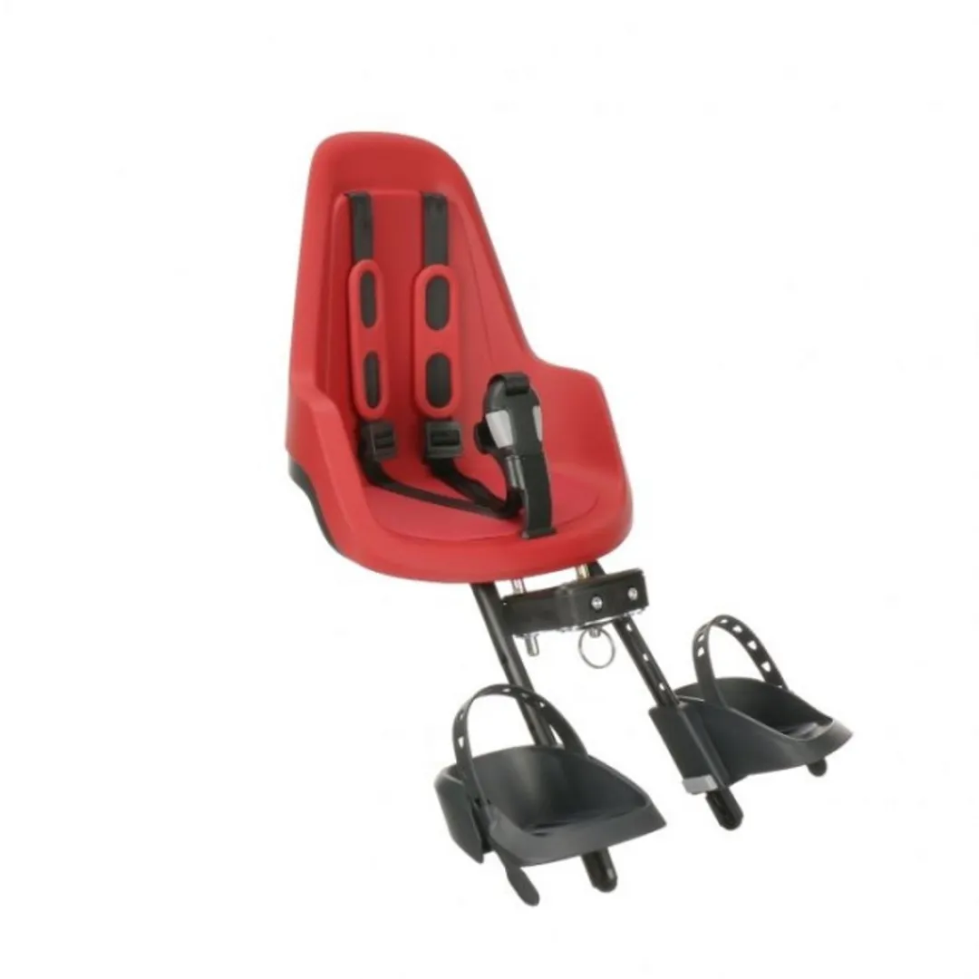 Bobike One Mini Fietsstoeltje - Strawberry Red