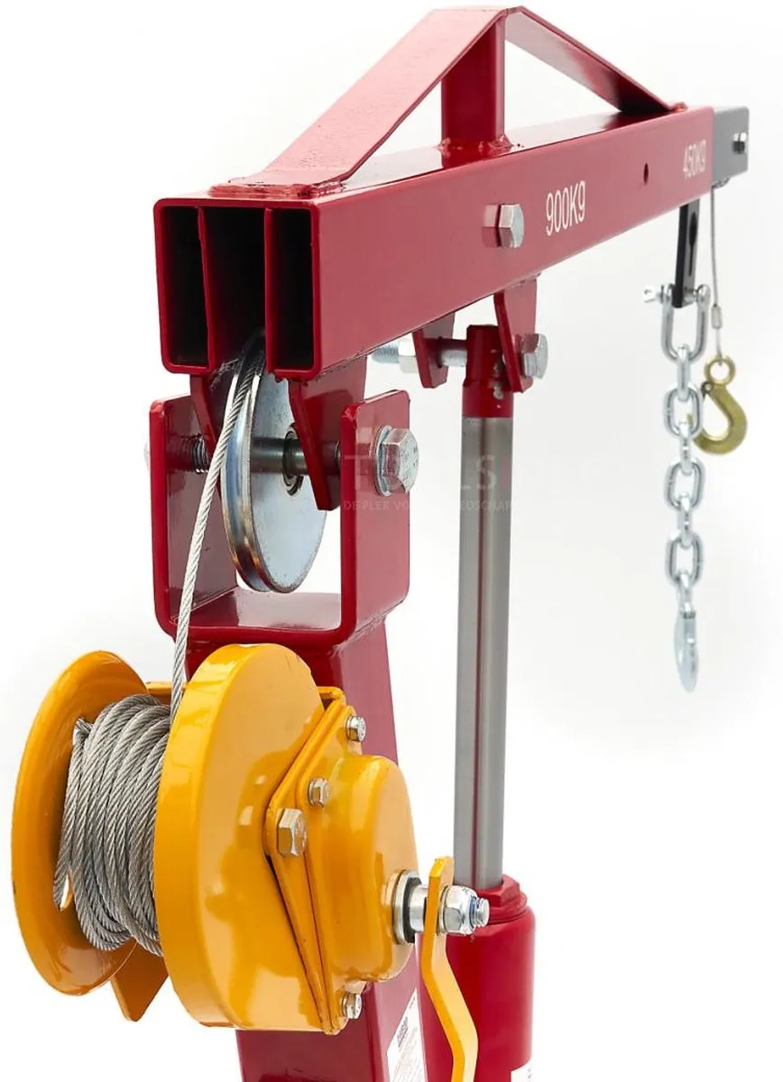 HBM 900 Kilo Hydraulische Aanhangwagenkraan - afbeelding 6 van 6