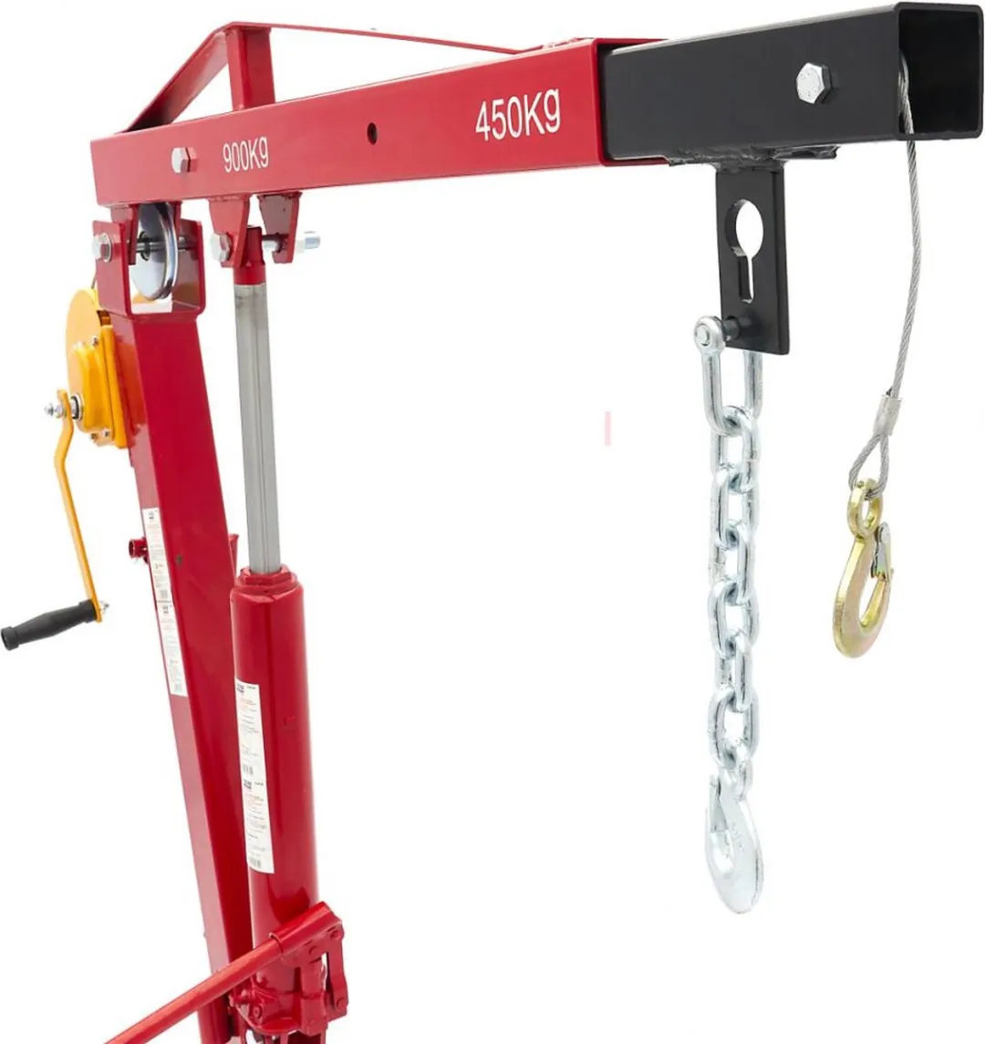 HBM 900 Kilo Hydraulische Aanhangwagenkraan