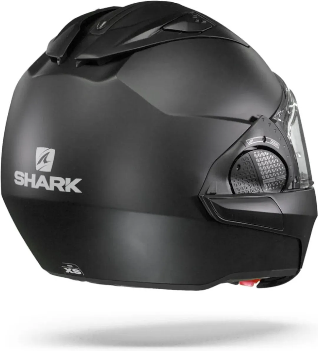 Shark EVO GT Blank Motorhelm - Mat Zwart XS