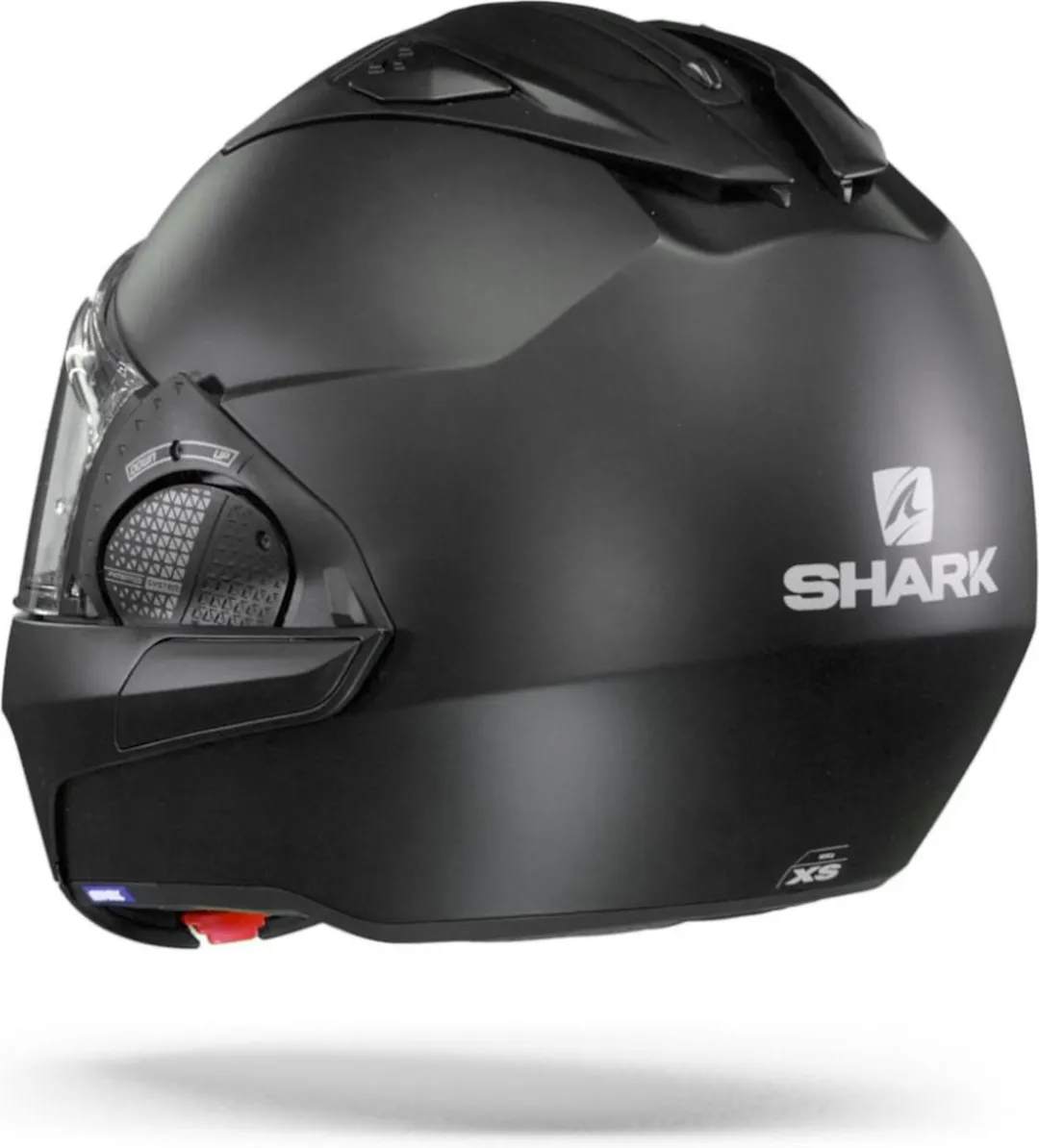 Shark EVO GT Blank Motorhelm - Mat Zwart XS