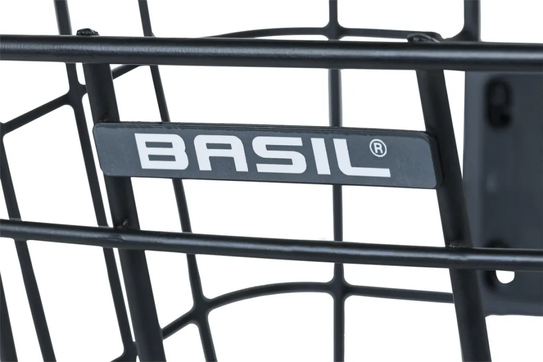 Basil Bremen Alu Fietsmand Voor - 13L - Matzwart