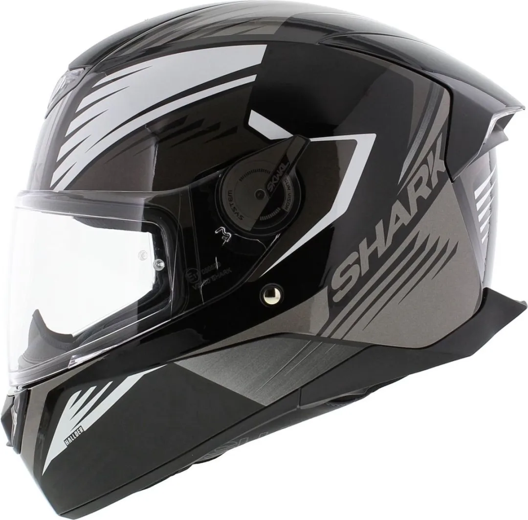 Shark Skwal 2.2 Hallder Motorhelm - XL - Wit