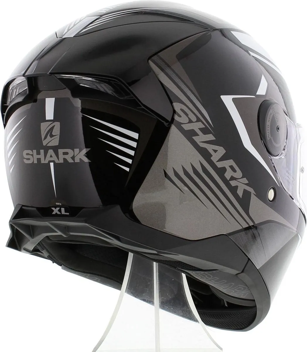Shark Skwal 2.2 Hallder Motorhelm - XL - Wit