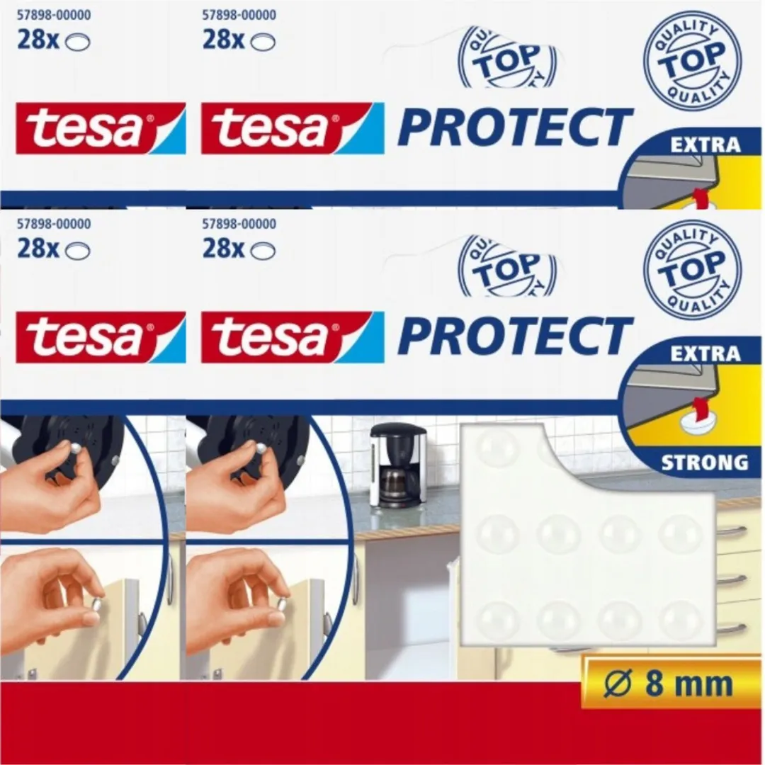 Tesa Protect Extra Strong Stootdempers 8mm