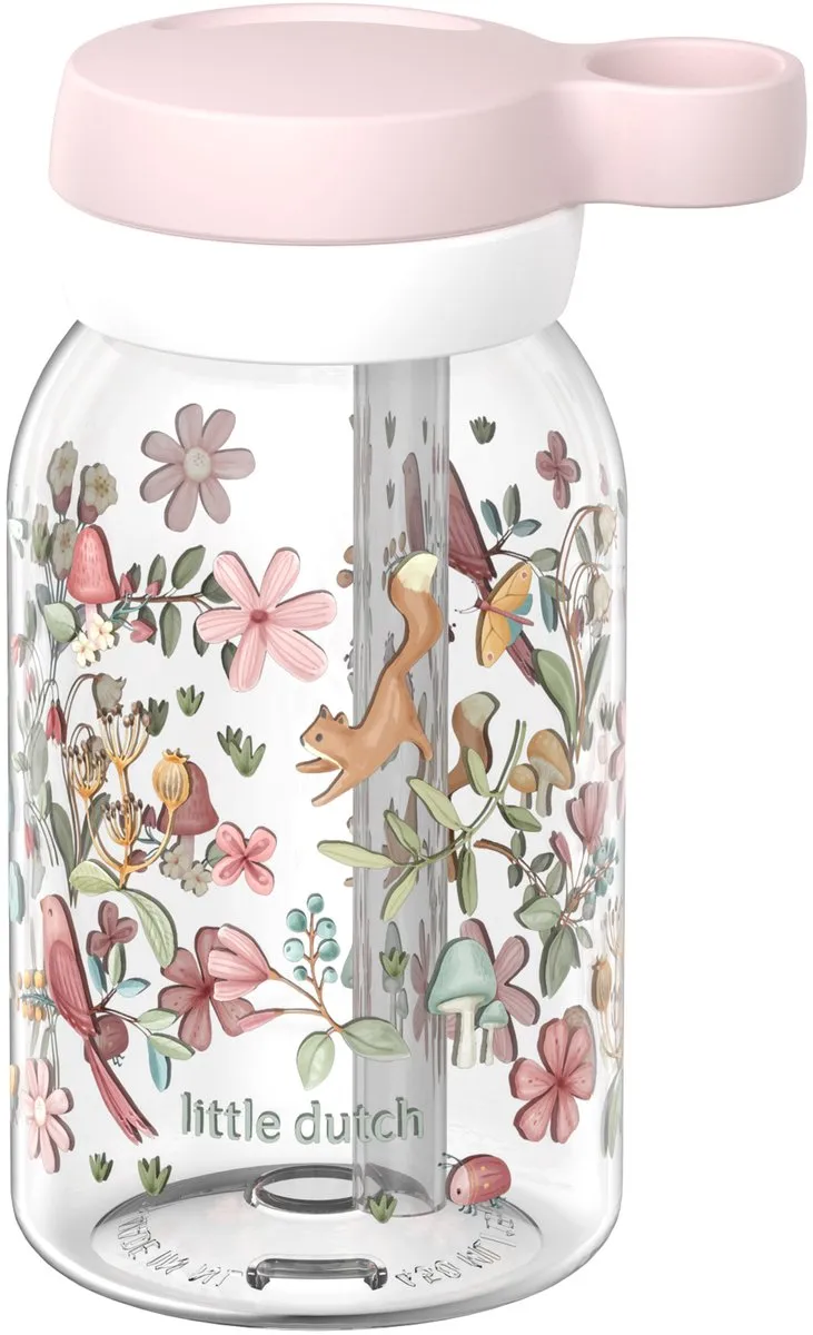 Mepal Campus 107480065409 Drinkfles met rietje 450ml