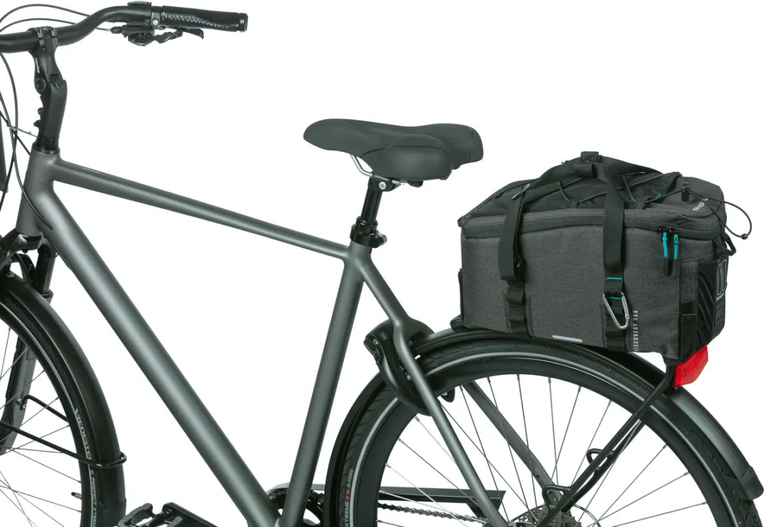 Basil Discovery 365D Bagagedragertas 9L - Zwart