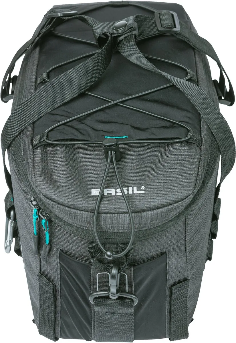 Basil Discovery 365D Bagagedragertas 9L - Zwart