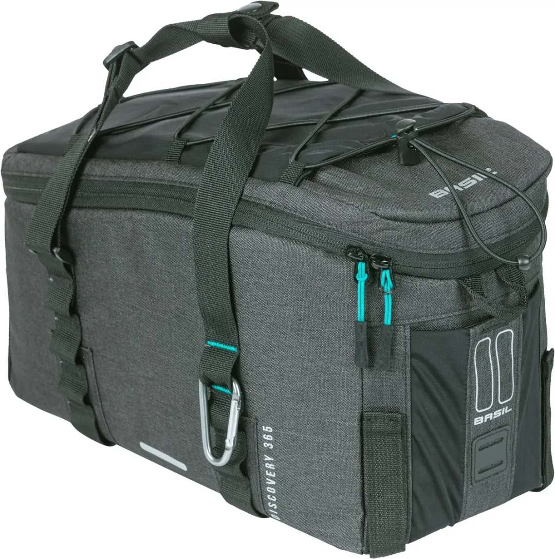Basil Discovery 365D Bagagedragertas 9L - Zwart - afbeelding 6 van 6