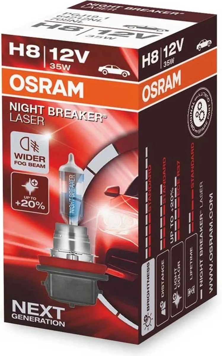 Osram 64212NL H8 Autolamp 12V 35W