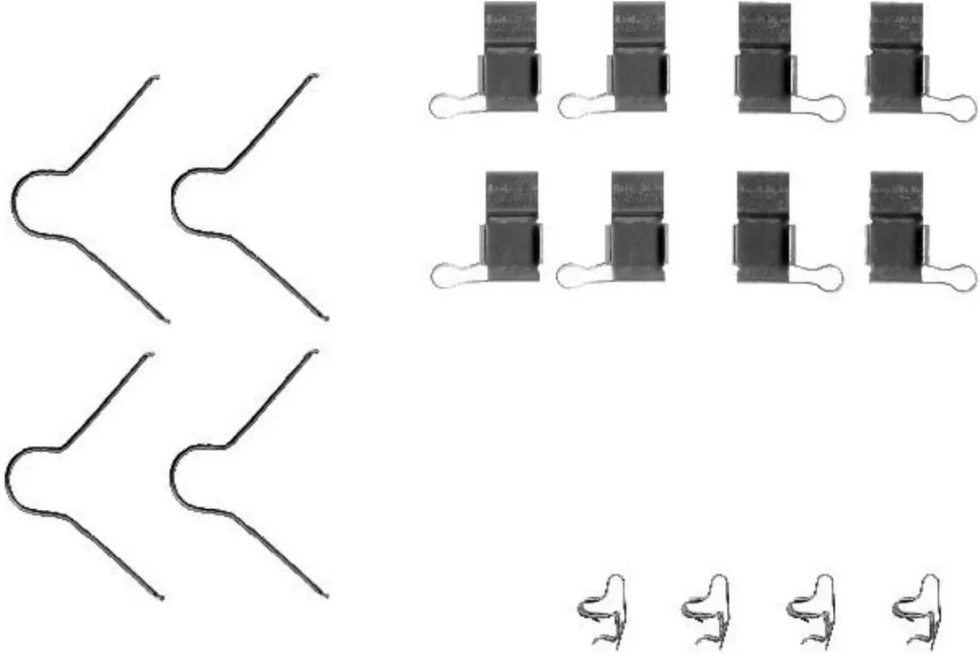 Hella Pagid Remblokken Accessoireset Toyota Hilux V-VI Pickup
