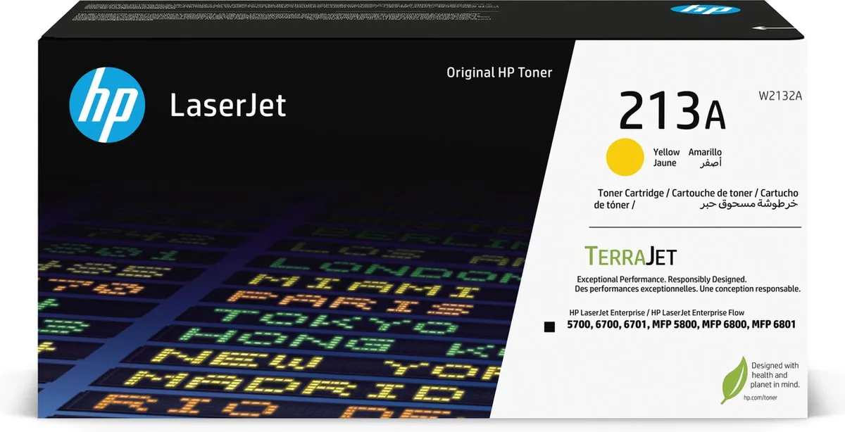 HP 213A Original LaserJet Tonercartridge - Geel