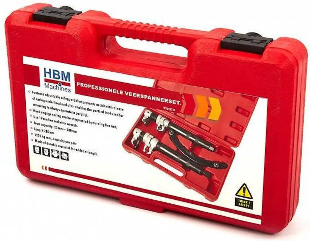 HBM PROFI Veerspannerset - Zwart