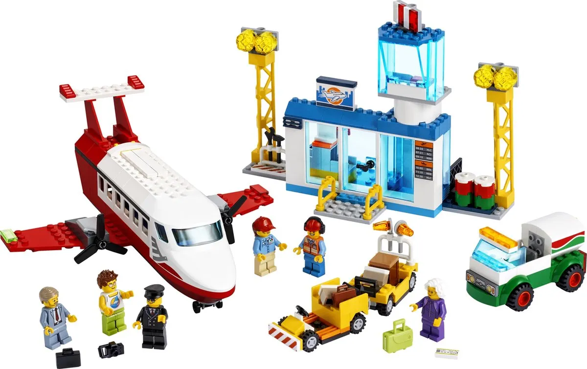 LEGO City 4+ Centrale Luchthaven 60261 - 286 Stukken