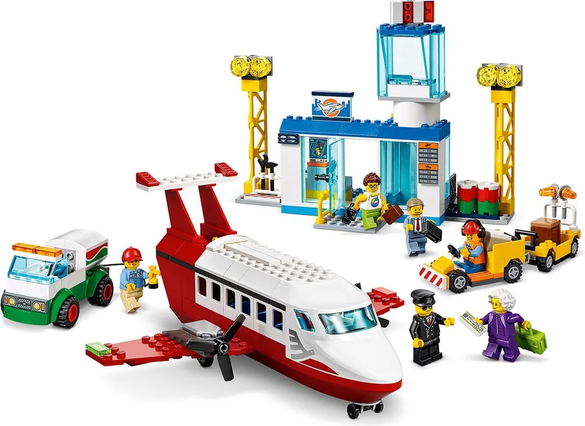 LEGO City 4+ Centrale Luchthaven 60261 - 286 Stukken