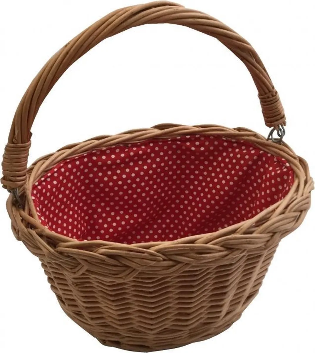 Angel Toys Rieten Fietsmand Kinderfiets