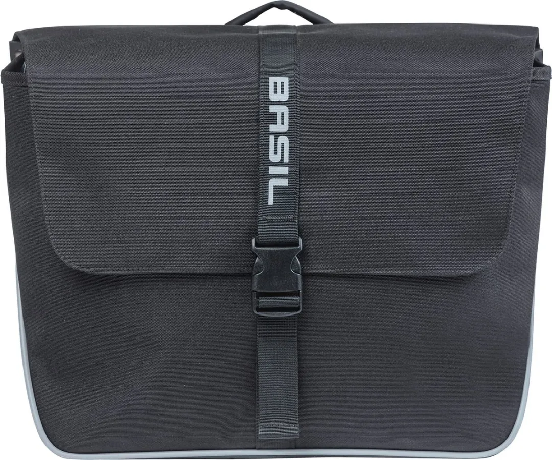 Basil Forte Dubbele Fietstas MIK 35L - Zwart